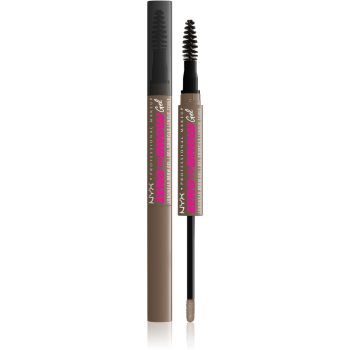 NYX Professional Makeup Zero To Brow Gel gel pentru sprancene cu aplicator - imagine 2